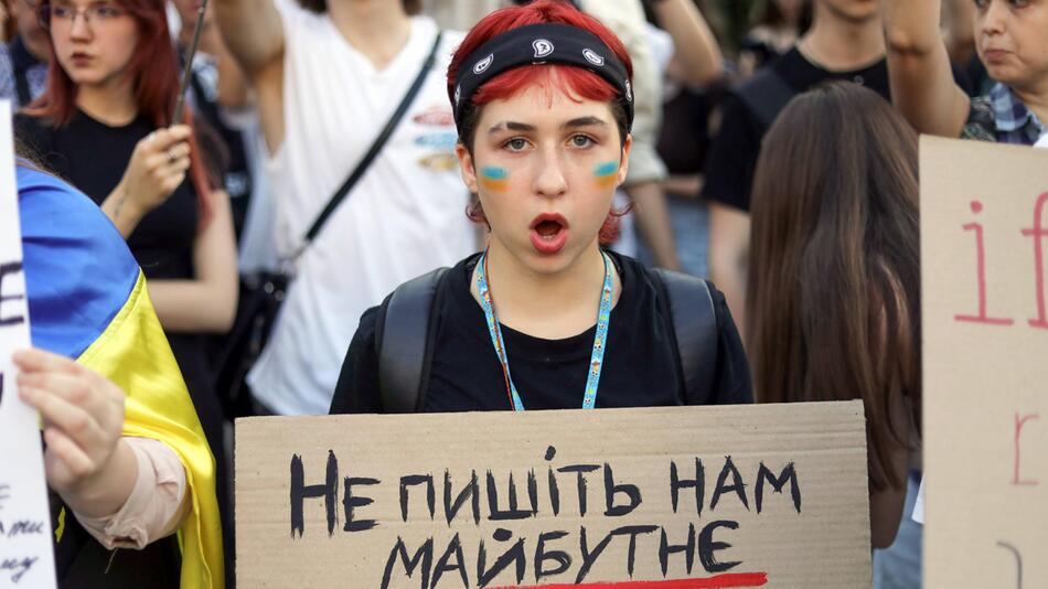 Ukraine, Demonstrationen, Russland