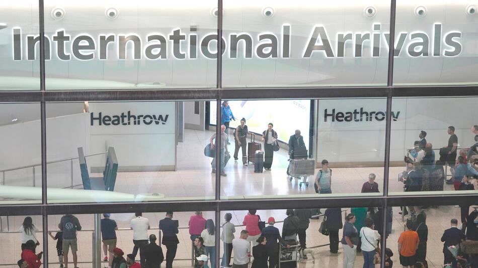 Flughafen in Grossbritannien
