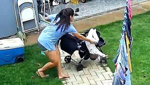 Blitzschnell reagiert: Mutter fängt Baby im Sturzflug auf