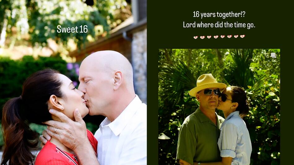 16 gemeinsame Jahre: Ehefrau von Bruce Willis postet rührende Worte