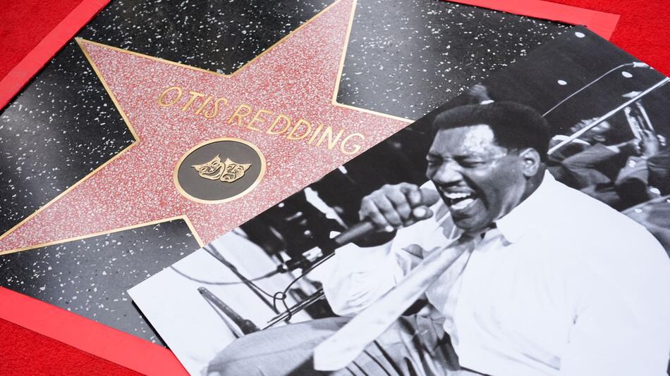 Ehrung von Otis Redding auf dem Hollywood Walk of Fame