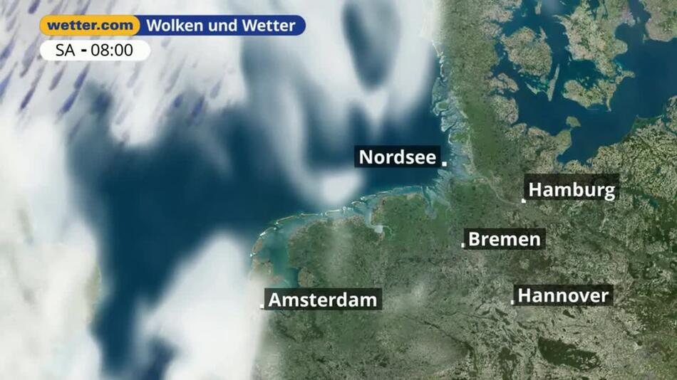 "Nordsee: Dein Wetter für Deine Region!"