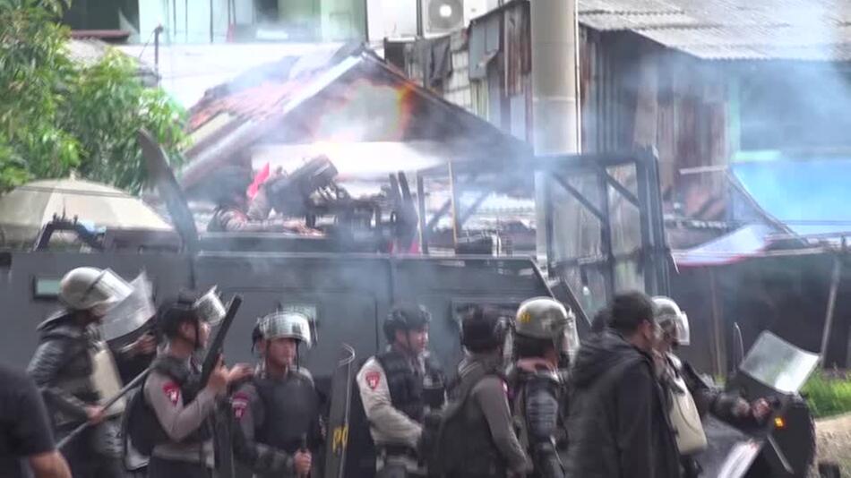 Indonesien: Heftige Proteste gegen Abgeordneten-Gehälter