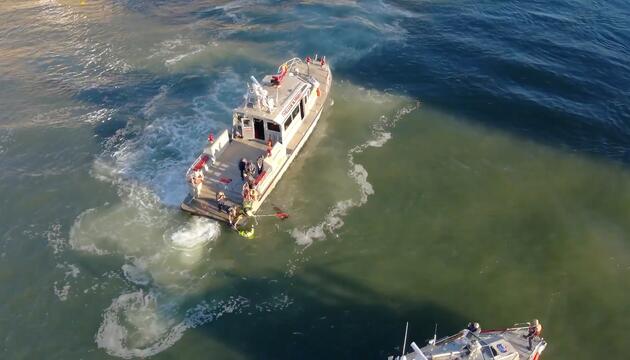 Drohnen helfen bei dramatischer Wasserrettung nahe der Queensboro Bridge