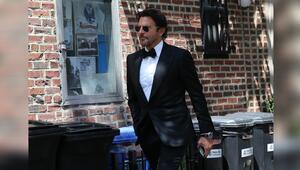 Bradley Cooper wurde als erster Gast auf dem Weg zur Swift-Kelce-Hochzeit gesichtet.