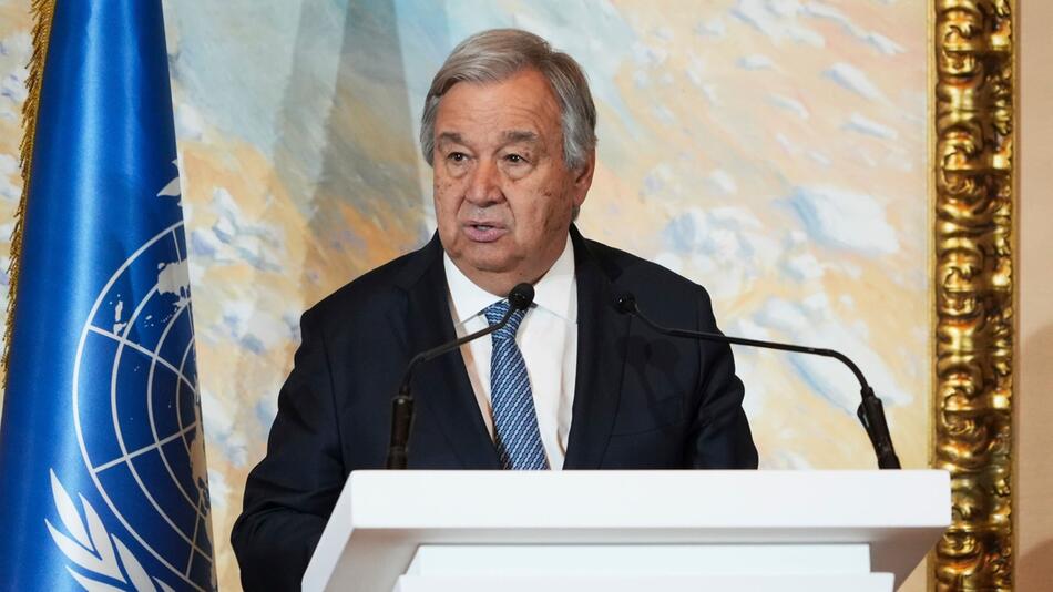 UN-Generalsekretär Antonio Guterres