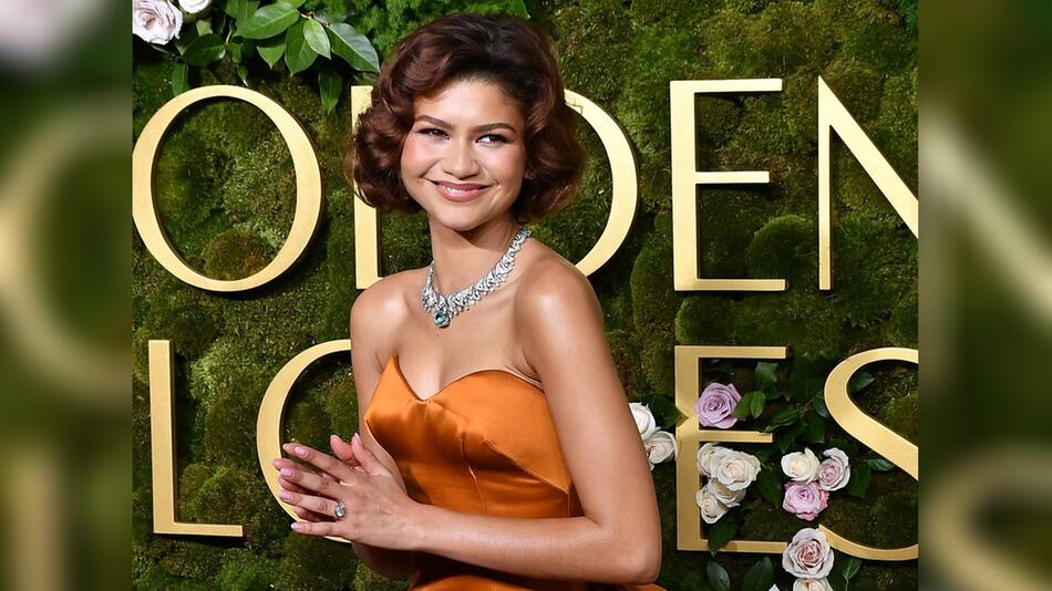 Zendaya sorgt mit einem Accessoire bei den Golden Globe Awards für Aufregung.