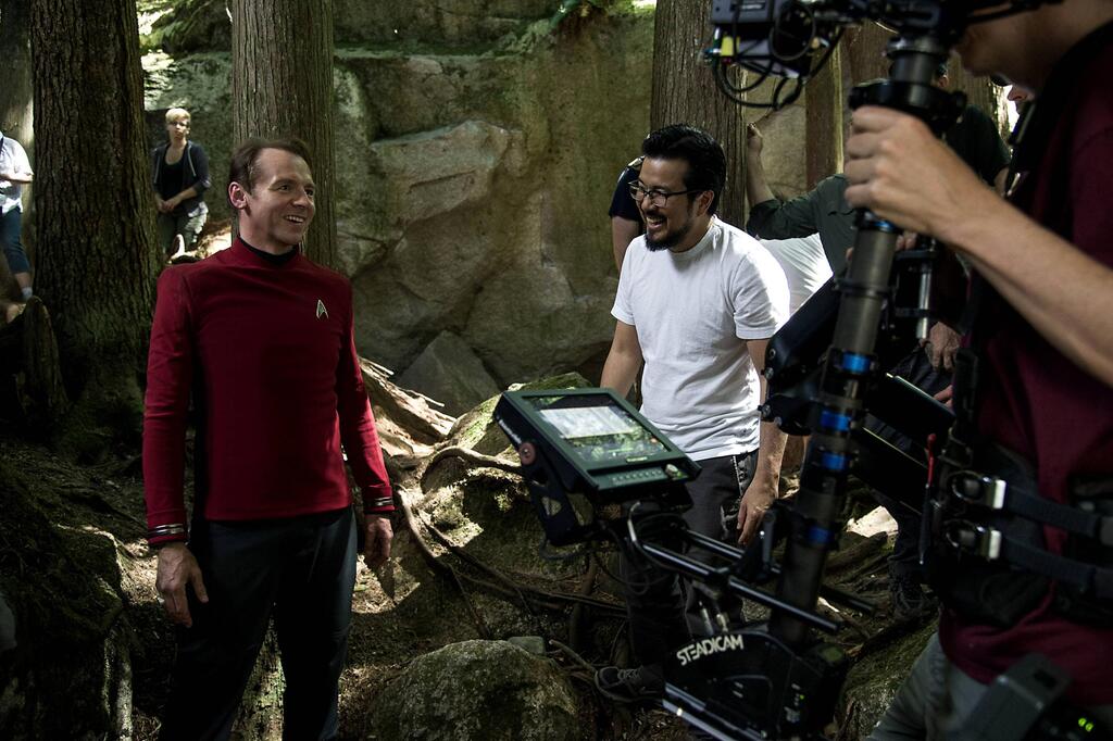 Simon Pegg in "Star Trek"