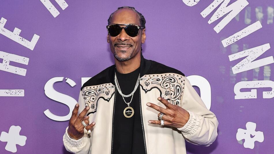 Musiker Snoop Dogg ist ein grosser Sportfan.