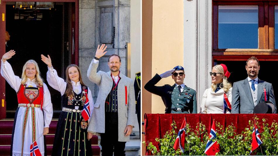 Prinzessin Ingrid Alexandra von Norwegen überraschte beim Nationalfeiertag einmal in der ...