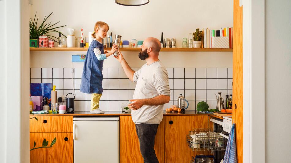 Vater und Tochter