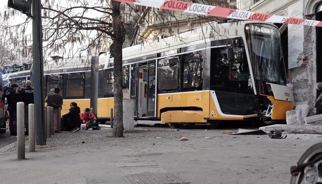 Strassenbahn-Unglück in Mailand