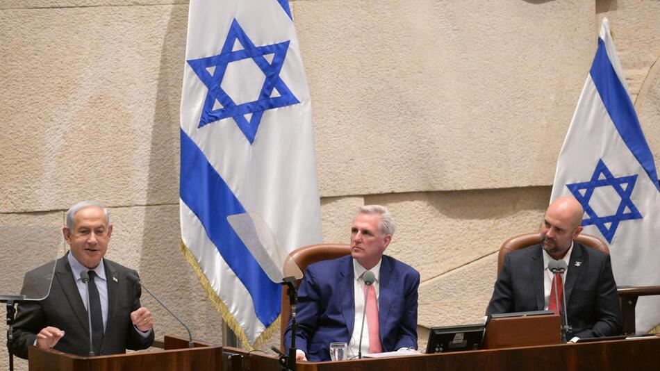Sprecher des US-Repräsentantenhauses McCarthy in Israel