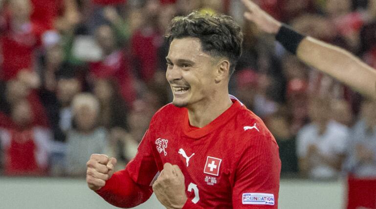 Fabian Rieder bringt die Schweiz mit seinem Treffer gegen Nordmazedonien auf Kurs