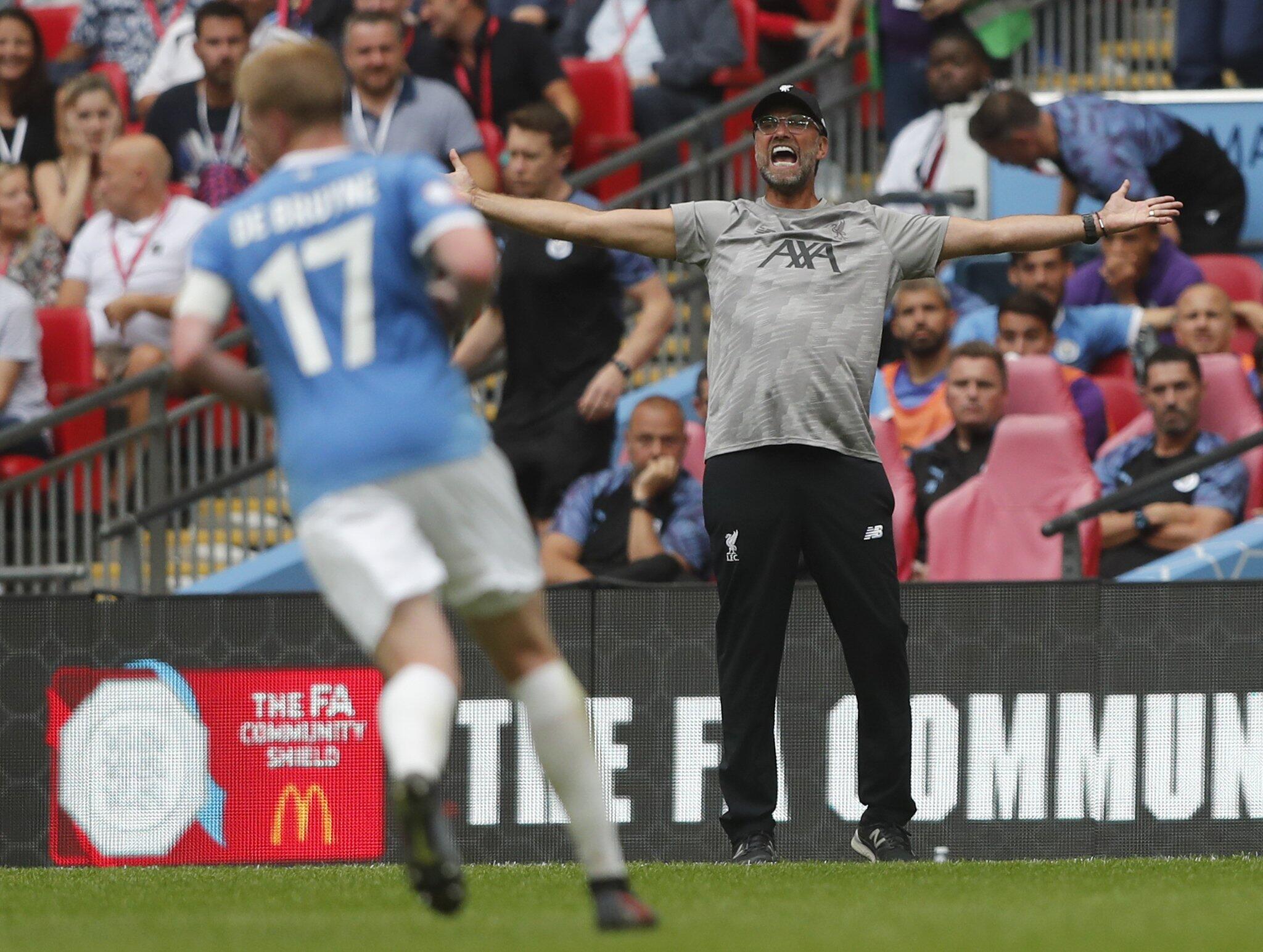 Nach SanéAus Manchester City holt Supercup gegen Klopps Liverpool