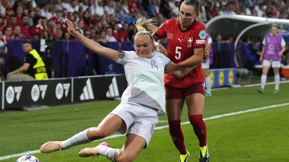 Frauenfussball-EM - Schweiz - Norwegen