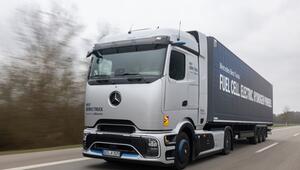 Der Actros-NextGenH2-Truck