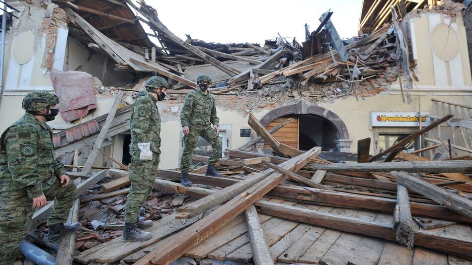 Weitere Erdbeben in Kroatien