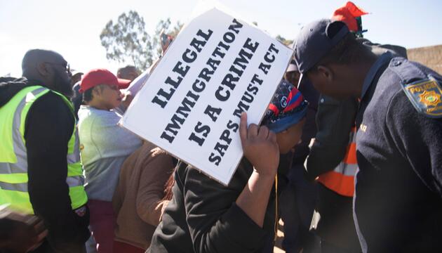Proteste in Südafrika