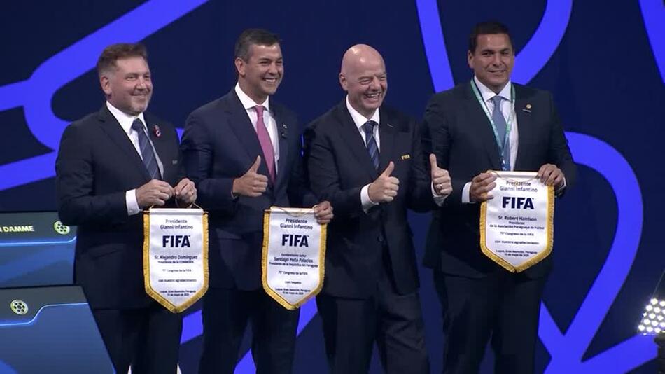 75. Fifa-Kongress in Paraguay: Neue Rekordeinnahmen verkündet
