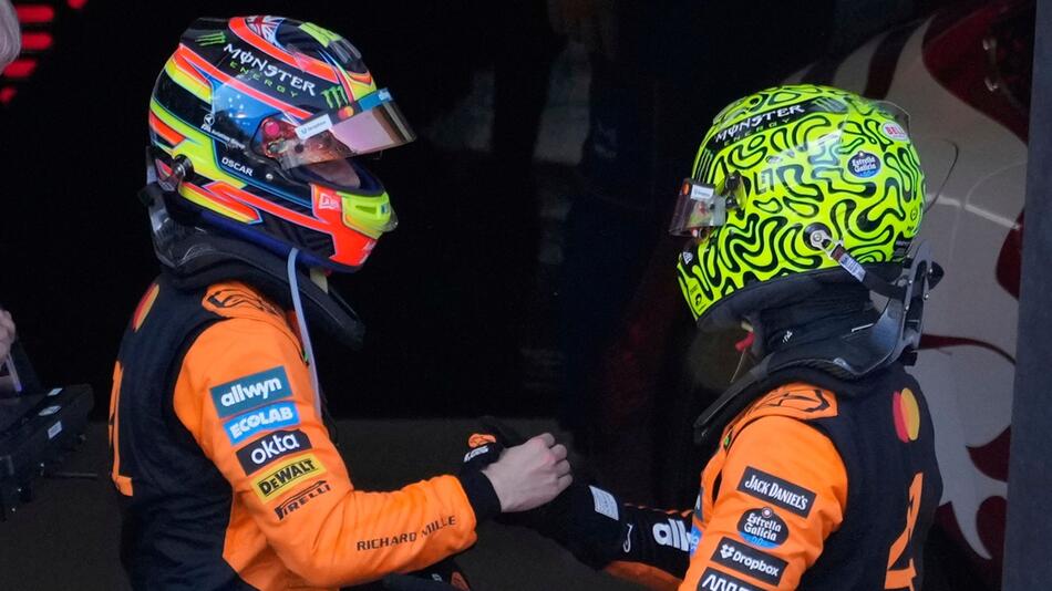 Oscar Piastri und Lando Norris