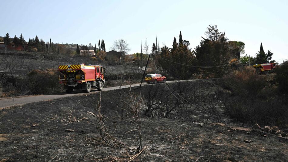Brand in Südfrankreich