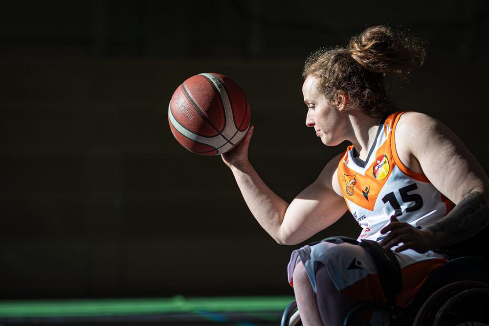 Profi-Rollstuhlbasketballerin Vanessa Erskine