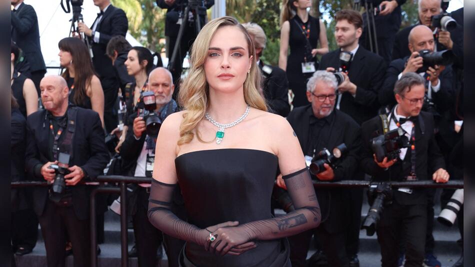 Cara Delevingne im Mai 2025 bei den Filmfestspielen in Cannes.