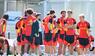 Belgiens Nationalteam bereitet sich auf das Viertelfinle gegen Spanien vor.