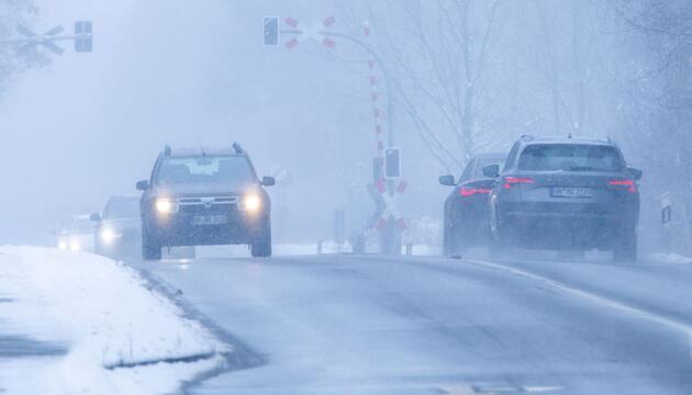 Winterwetter in Norddeutschland
