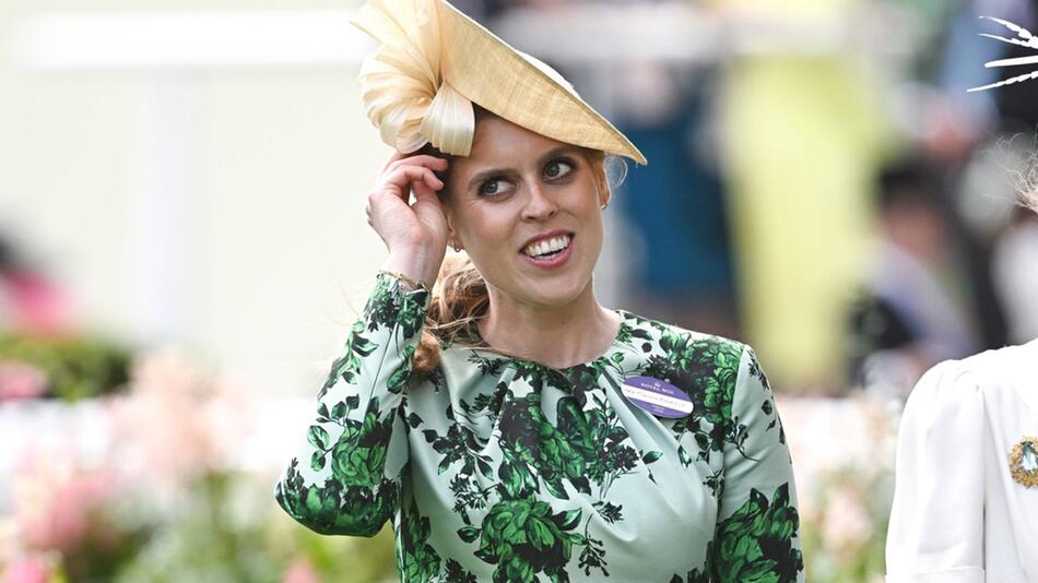 Prinzessin Beatrice im Juni 2024 beim Pferderennen in Ascot.