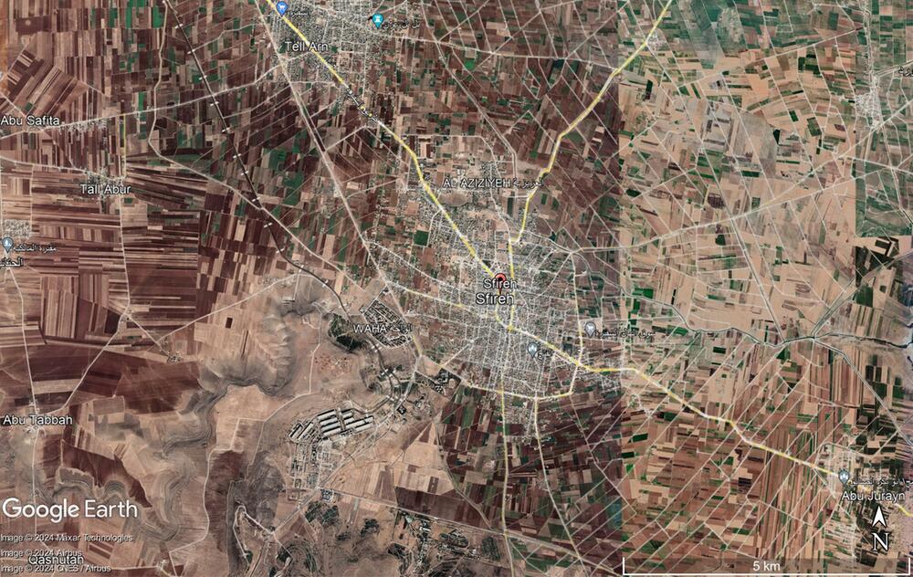 Safira (Sfireh) in der Provinz Aleppo