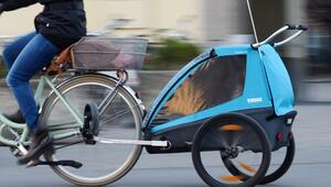 Unterwegs mit einem Fahrradanhänger