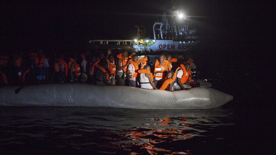 Rettungsaktion im Mittelmeer