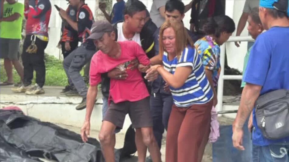 Mehr als 60 Tote bei schwerem Erdbeben auf den Philippinen