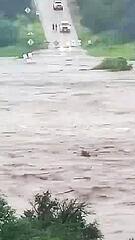 Fluten in Texas: Zeitraffer zeigt, wie schnell das Wasser steigt