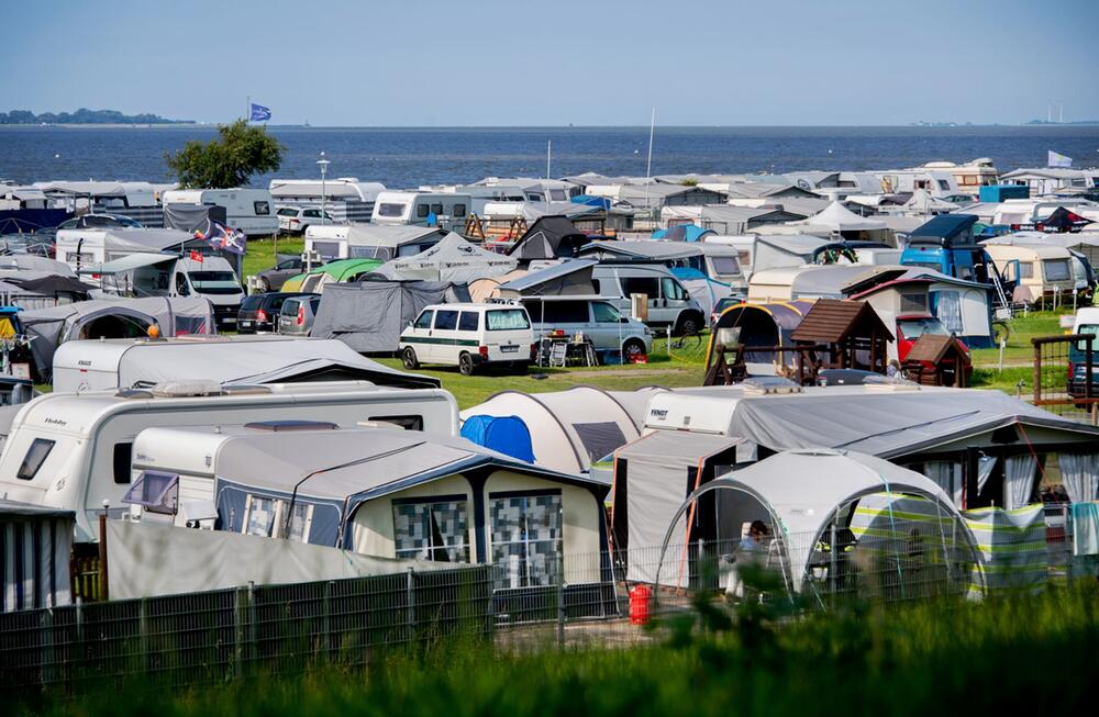 Sonniges Wetter an der Nordseeküste