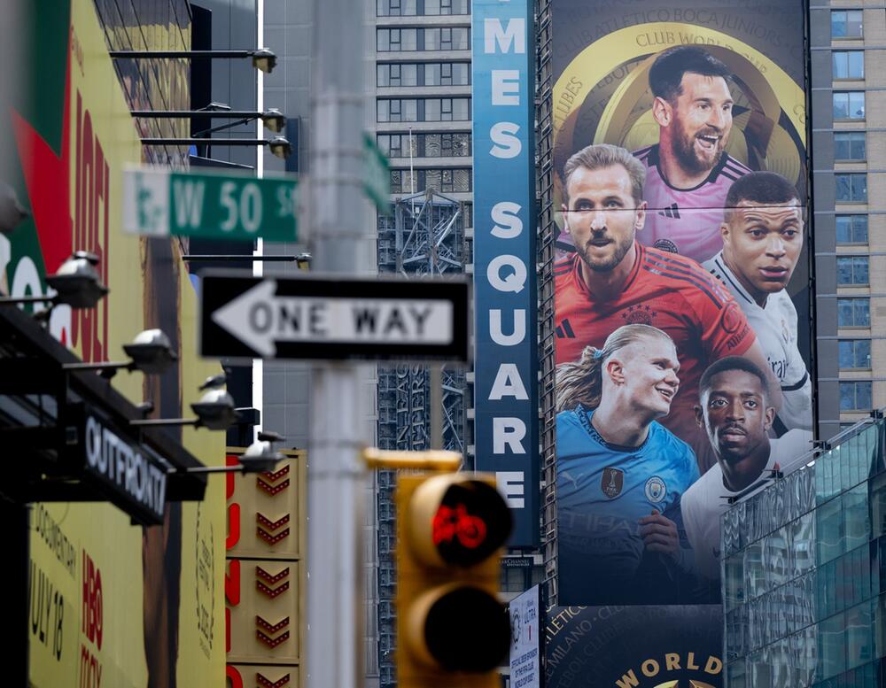FIFA Club-Weltmeisterschaft - Times Square