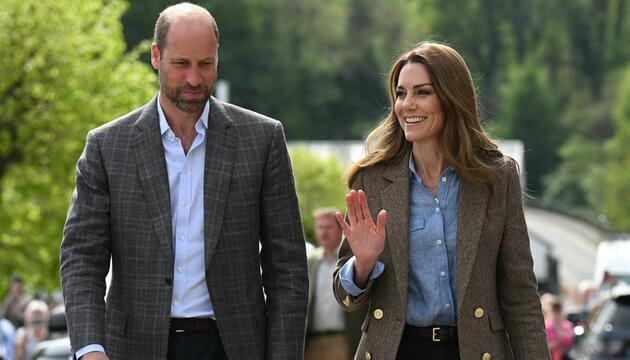 William und Kate wünschen "allen ein frohes Weihnachtsfest".
