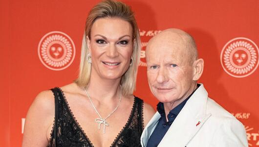 Maria Höfl-Riesch und ihr Partner Johann Schrempf.