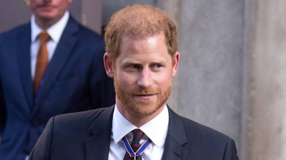 Prinz Harry bei seinem London-Besuch im Mai 2024.