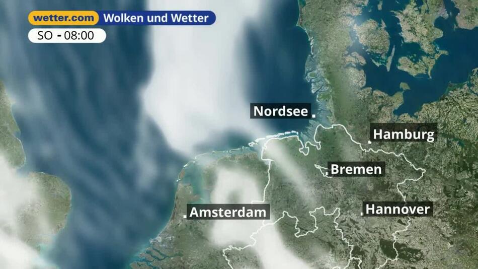 "Nordsee: Dein Wetter für Deine Region!"