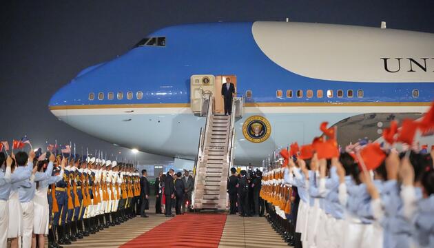 US-Präsident Trump in China