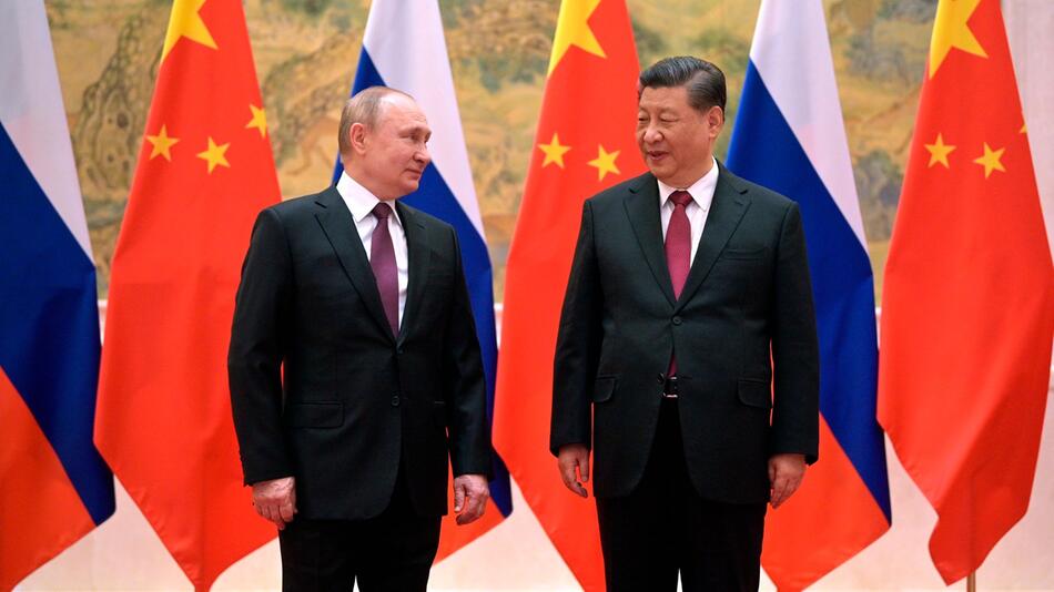 Wladimir Putin trifft Xi Jinping