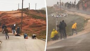 Vom Winde verweht: Passanten müssen in Portugal auf dem Boden kriechen