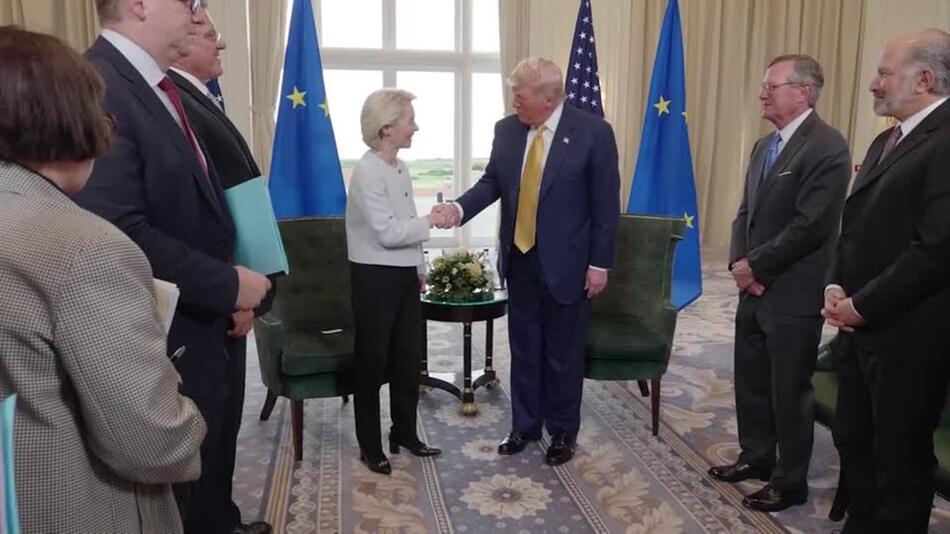 EU und USA einigen sich auf Handelsdeal - 15 Prozent Zoll für Europa