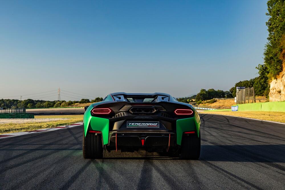 Rückansicht Lamborghini Temerario