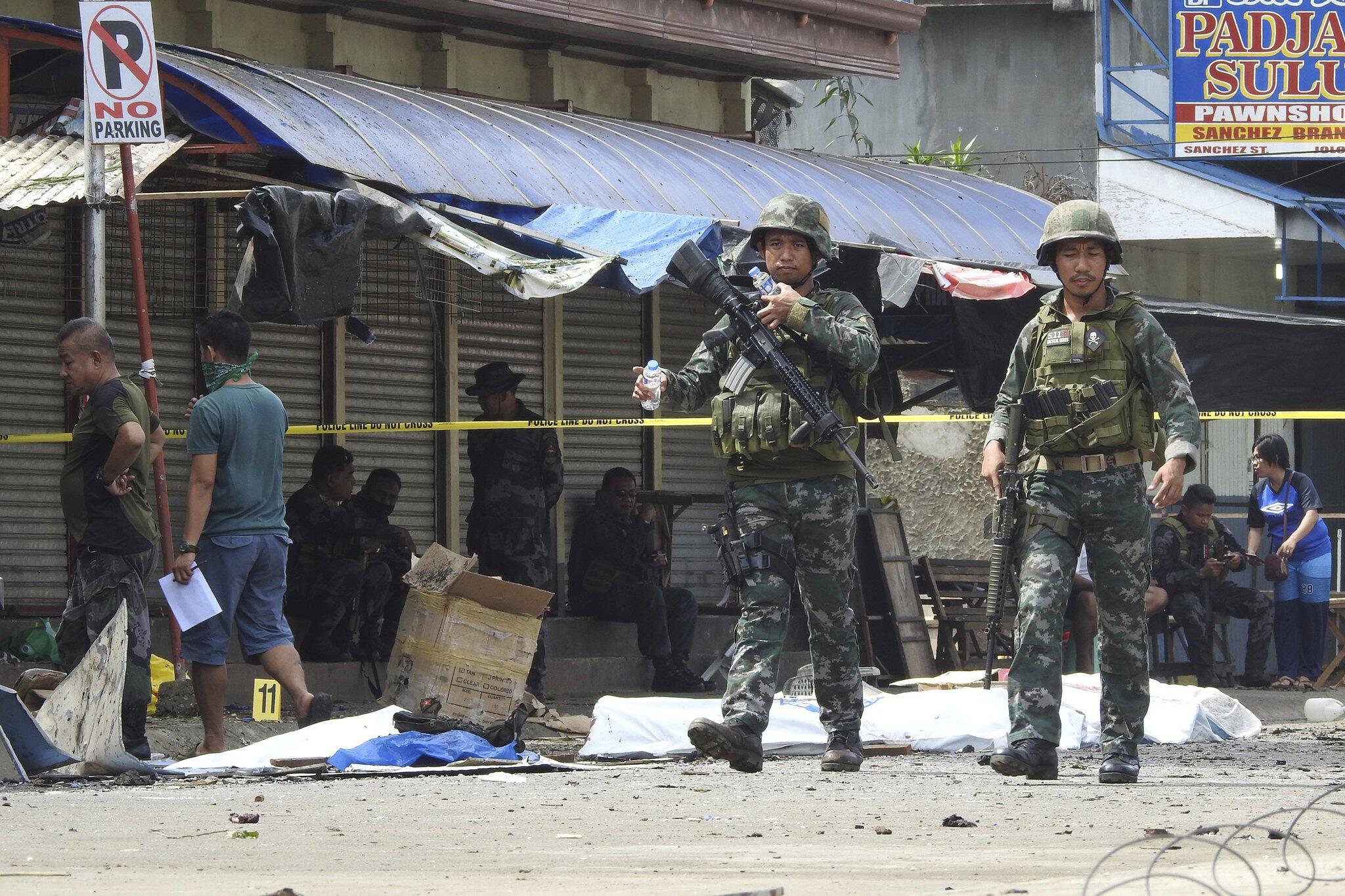 Philippinische Armee riegelt Jolo nach Anschlag ab | GMX.CH