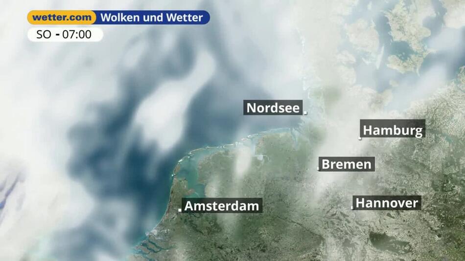 "Nordsee: Dein Wetter für Deine Region!"