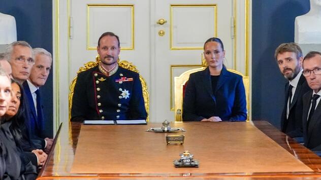 Für König Haakon VIII. und Kronprinzessin Ingrid Alexandra stehen auch am Samstag wichtige ...